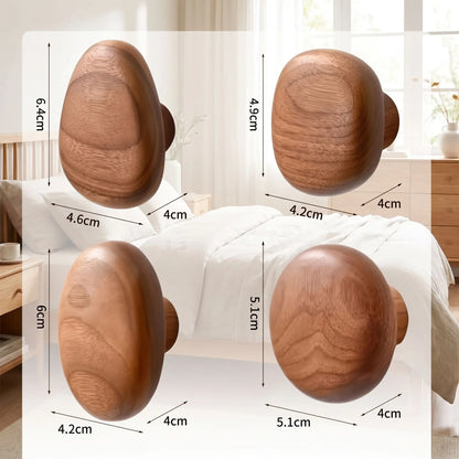porte manteau mural bois dimension boutons