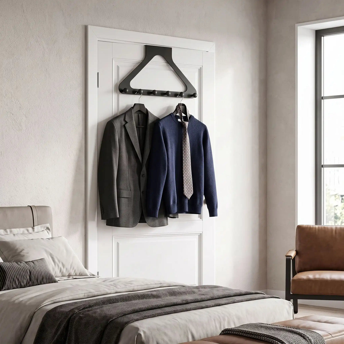 porte manteau porte permettant organiser espace