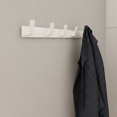 porte manteaux blanc